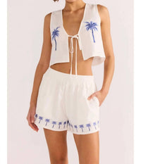Minkpink - Isadora Embroidered Shorts