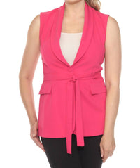 Joseph Ribkoff - Josepbelted Sleeveless Vest