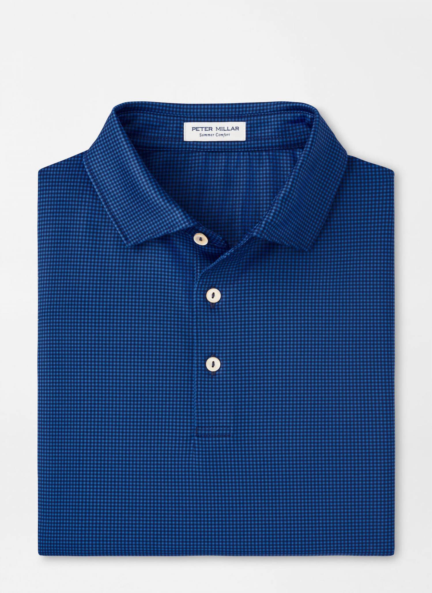 Peter Millar - Gingham Performance Jersey Polo