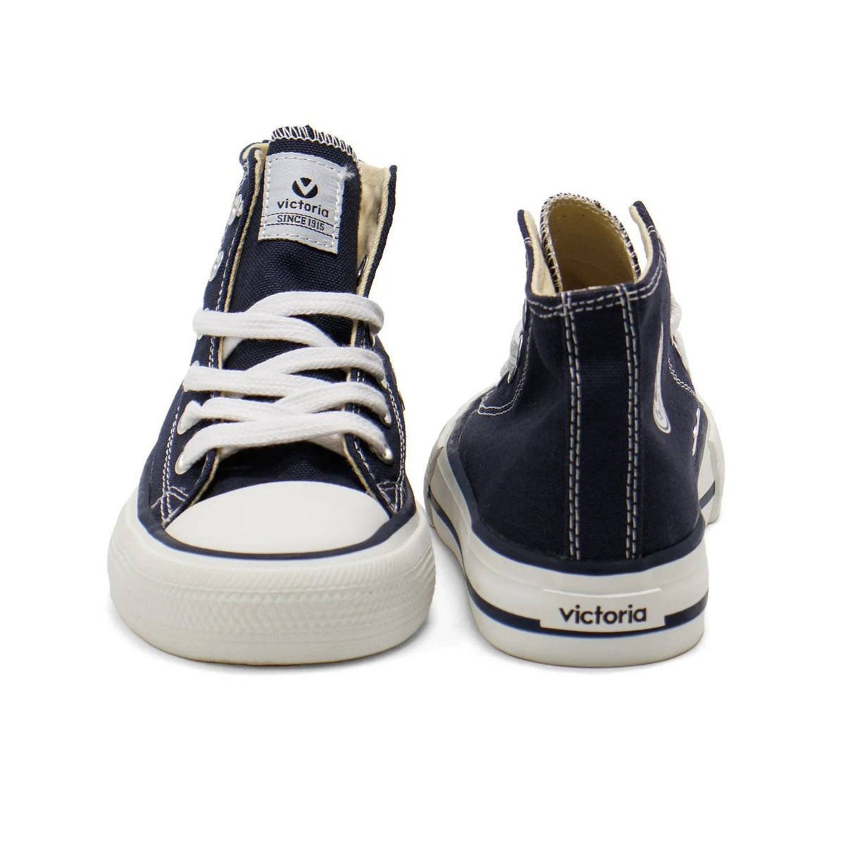 Victoria - Boy's High-top Lace-up Sneakers