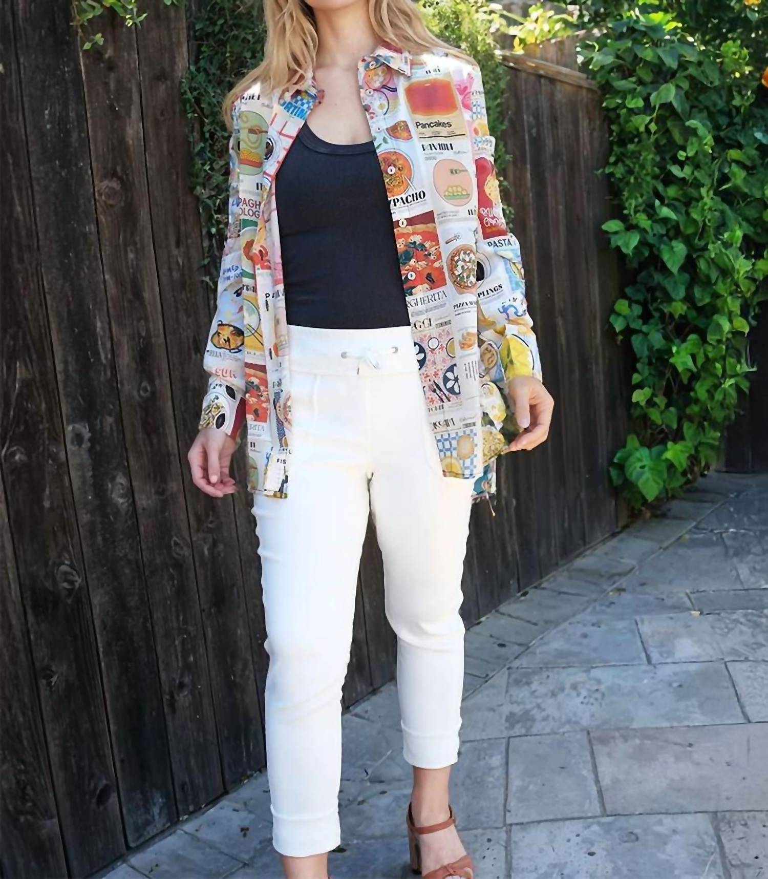 Unbreak.It - NAOMI Foodie Print Blouse