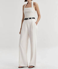 A.L.C. - Lori Linen Halter Top