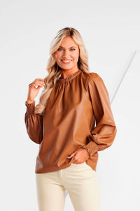Mudpie - Putnam Leather Top