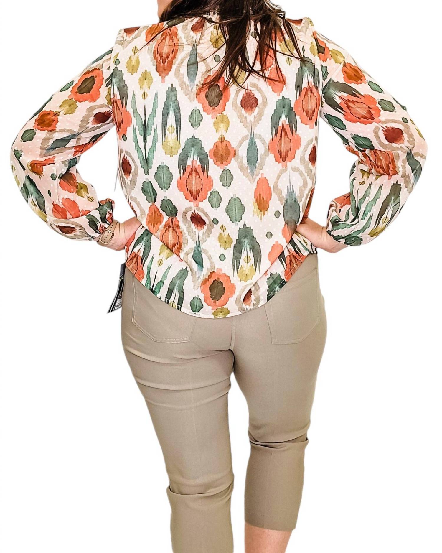 Tribal - Puff Sleeve Blouse