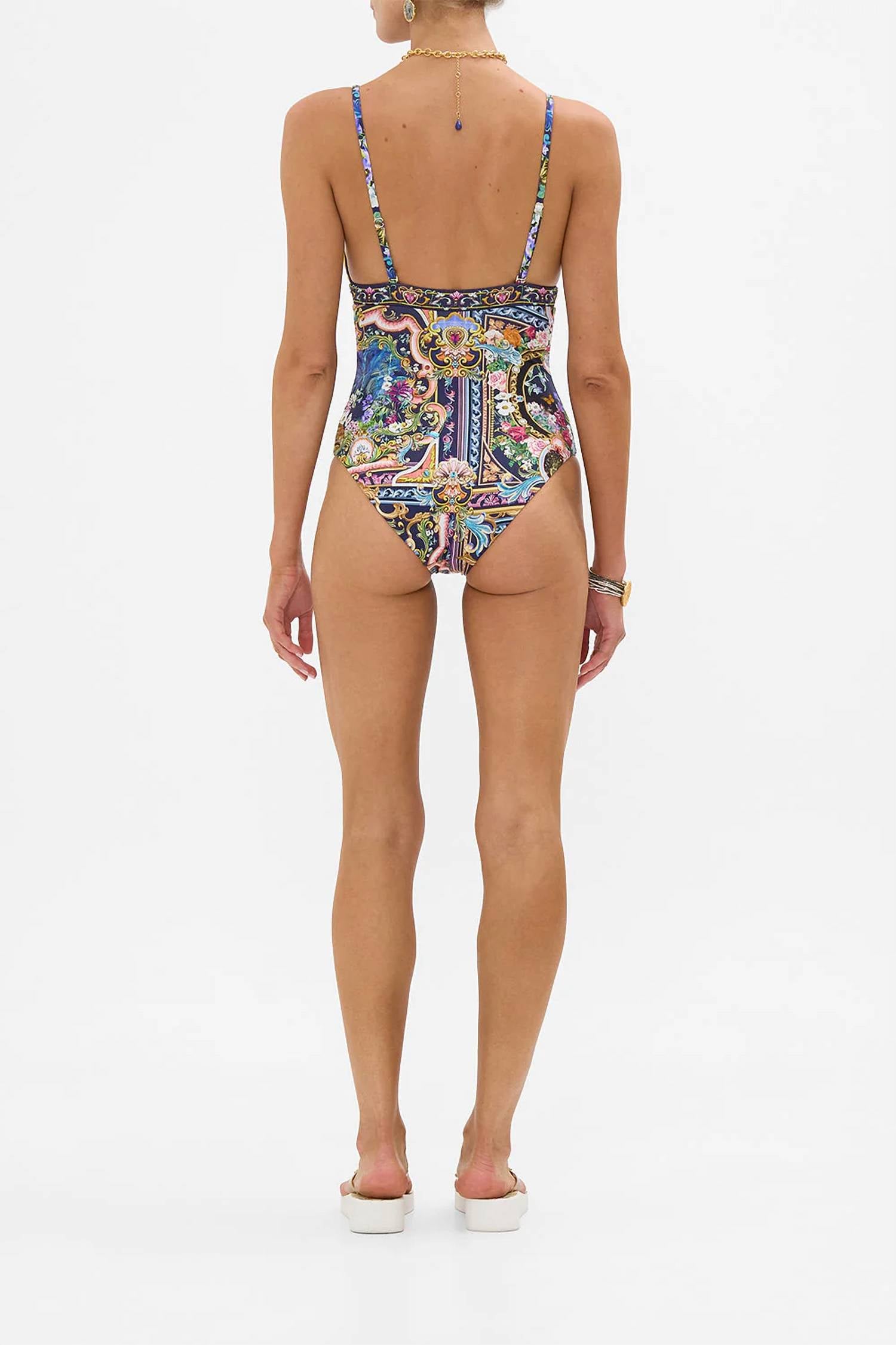 Camilla - High Triangle One Piece With Front Trim