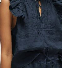 Melissa Nepton - Ren Linen Top