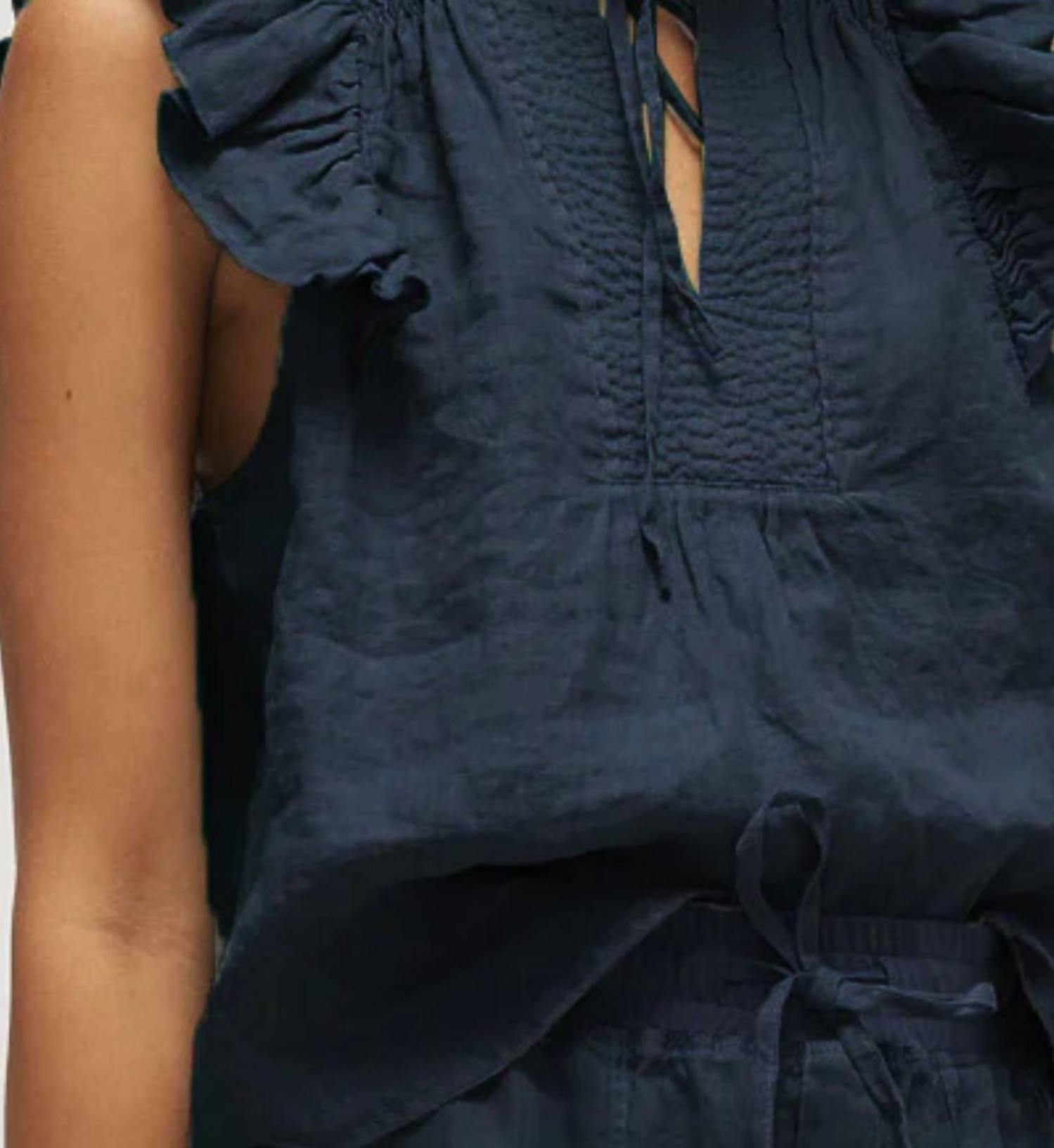 Melissa Nepton - Ren Linen Top