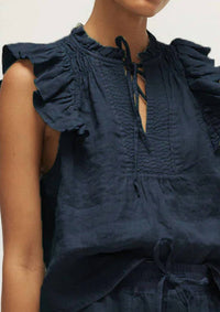 Melissa Nepton - Ren Linen Top