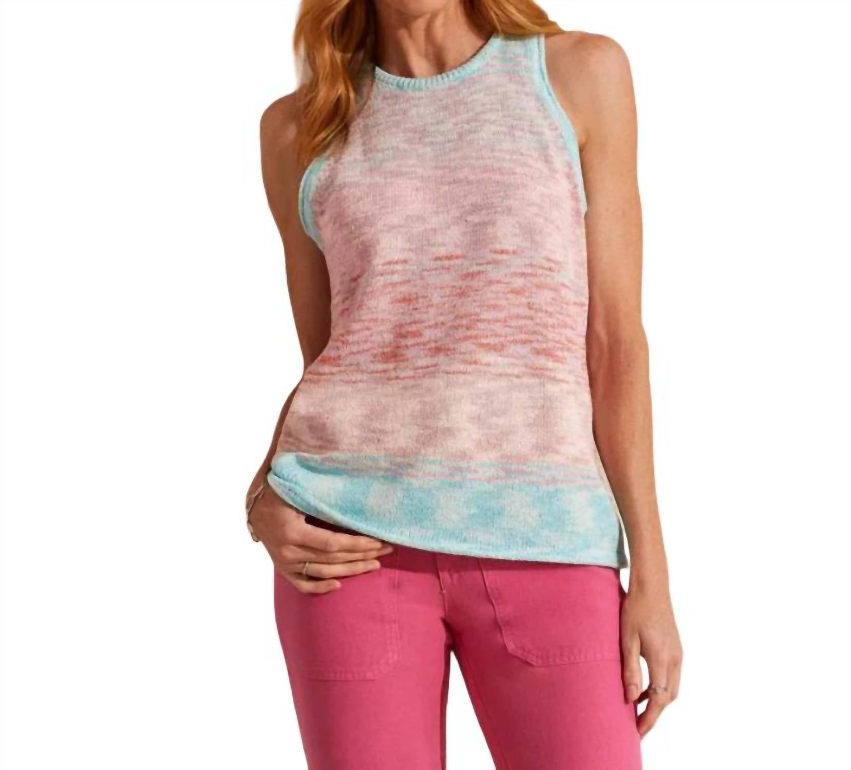 Tribal - SLEEVELESS SCOOP SWEATER TANK