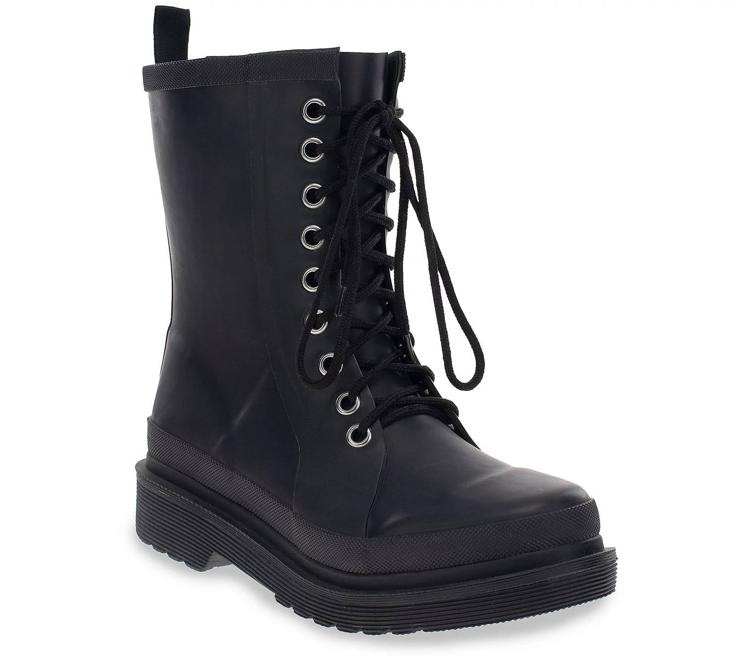 Chooka - Women's Damascus Lace Up Mid Rain Boot