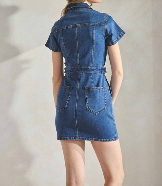 Signature8 - Denim Boiler Dress