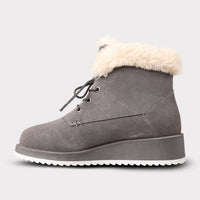 Lamo - Women's Lace-up Suede Demi Boots