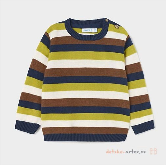 Mayoral - Kids Stripe Knitted Boy Sweater