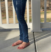 Lucky & Blessed - Girl's Mid Rise Skinny Jeans