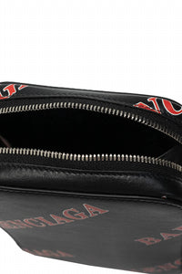 Balenciaga - Men's Calfskin Leather Sport Print Phone Holder Bag
