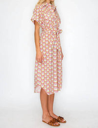 Meet Me In Santorini - Shirt Midi Dress