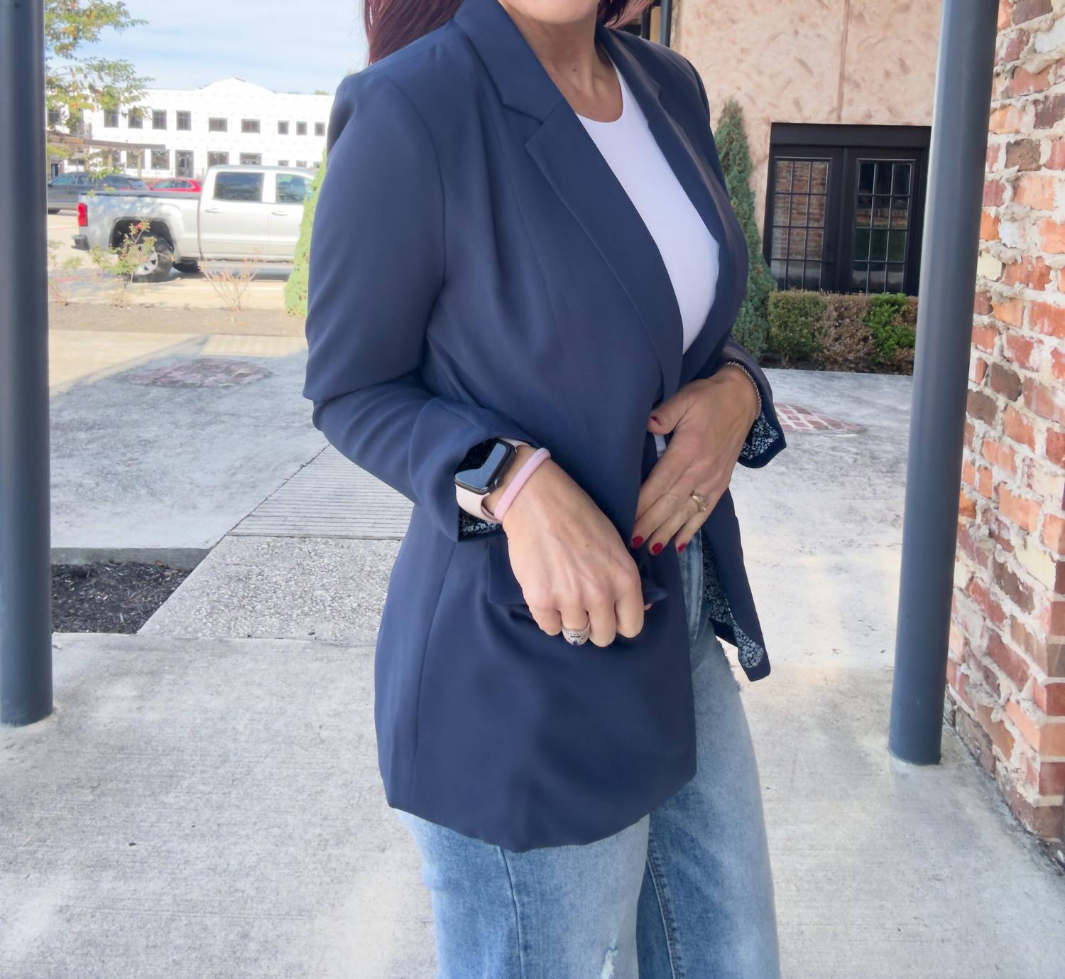 Skies Are Blue - Emmie Blazer