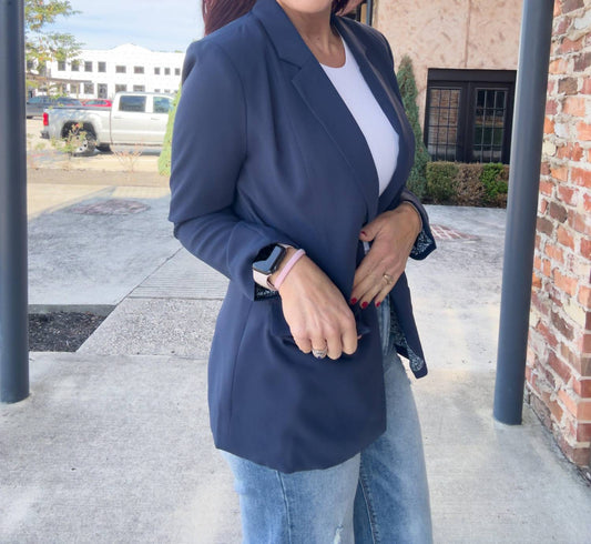 Skies Are Blue - Emmie Blazer