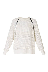 Sweaty Betty - Knitted Whipstitch Pullover Sweater