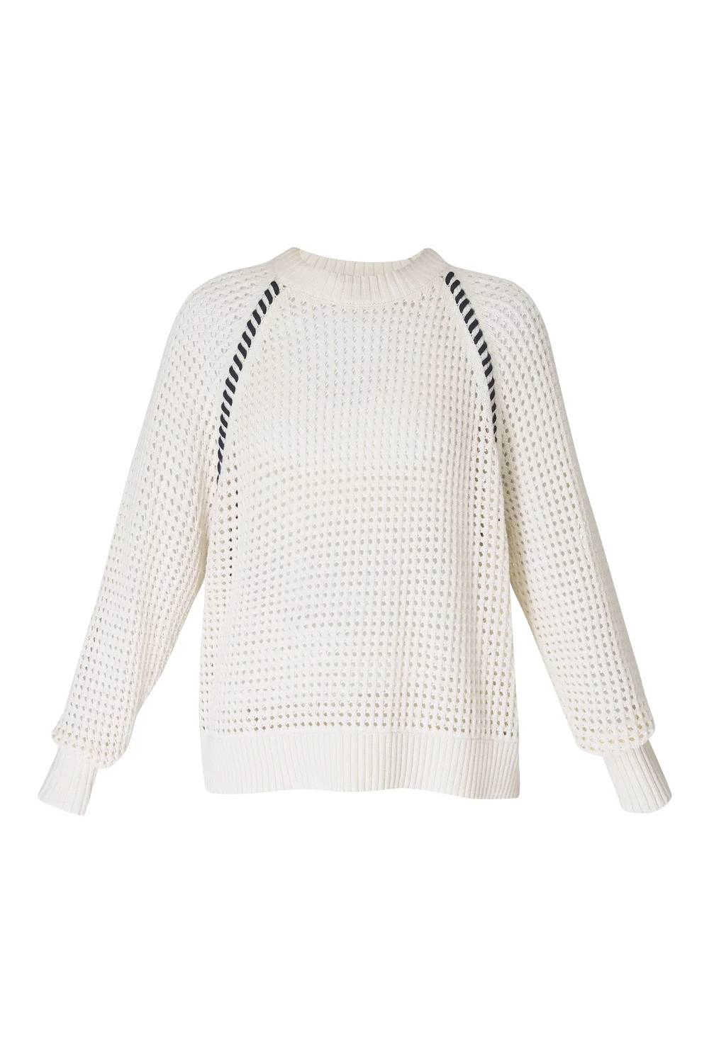 Sweaty Betty - Knitted Whipstitch Pullover Sweater