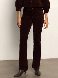 Sanctuary - Velveteen Brook Bootcut Pants