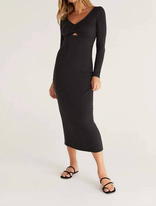 Orla Rib Midi Dress