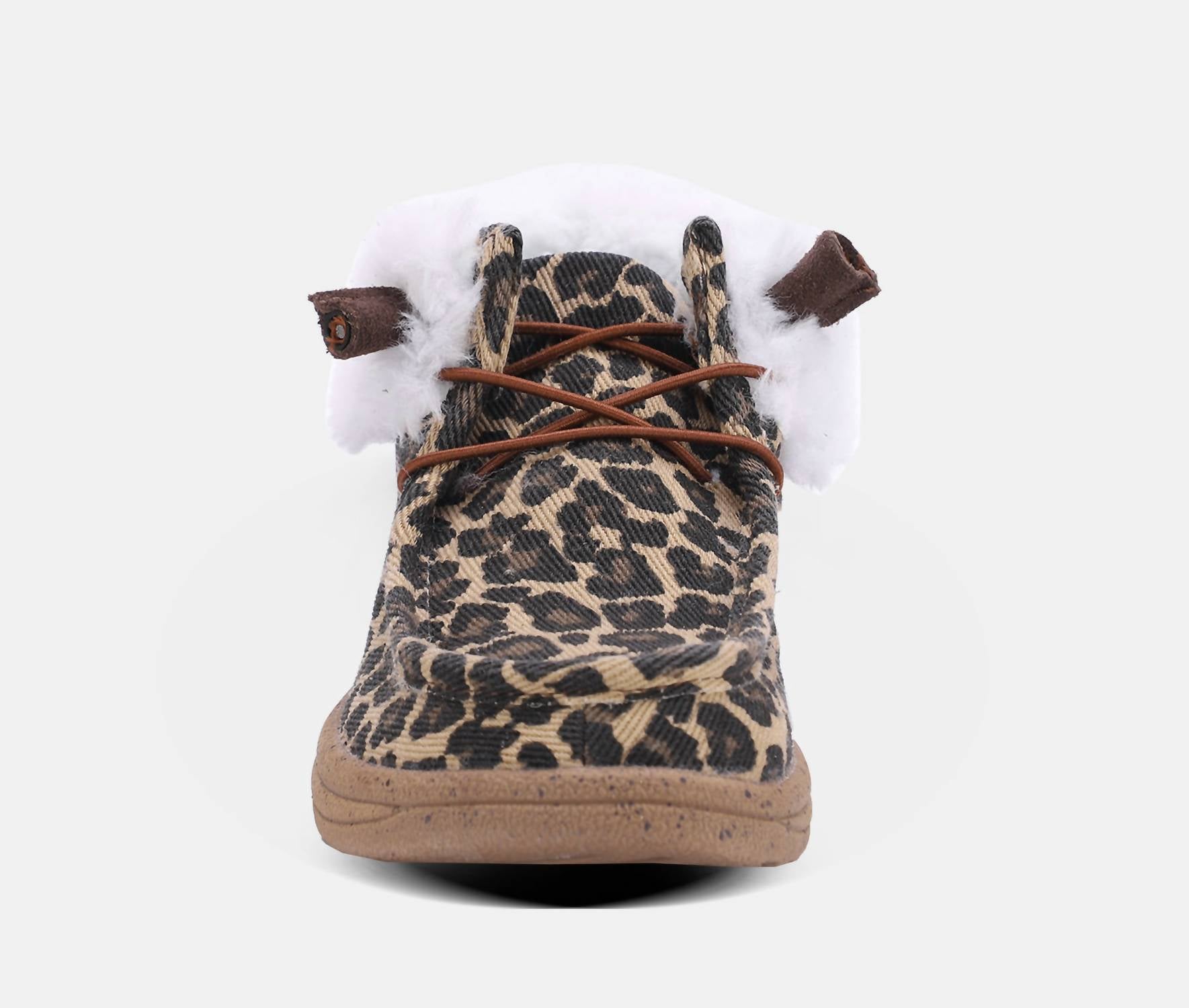 Lamo Women's Cassidy Winter Shoe in cheetah - women's shoe - alternate view