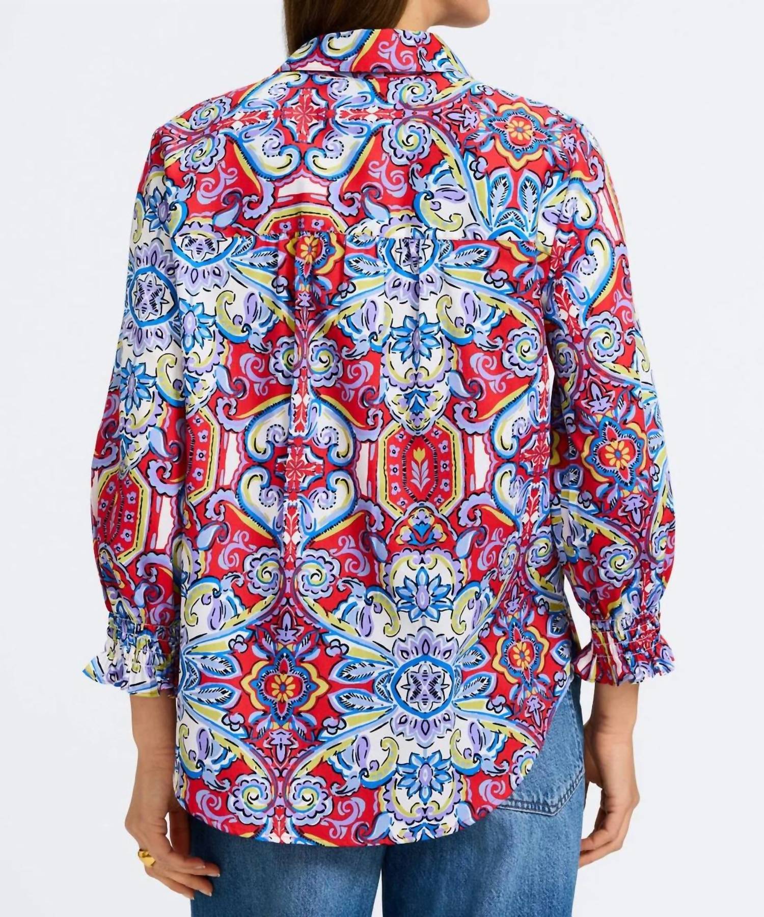 Foxcroft - Olivia Floral Shirt