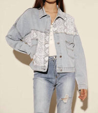 Miss Sparkling - Wild Side Denim Jacket