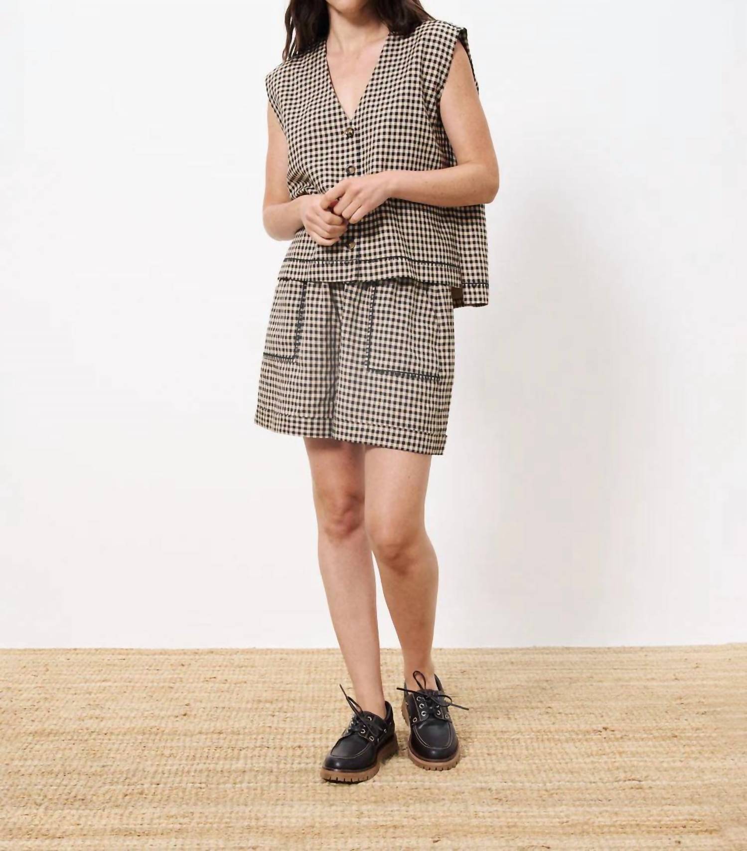 Frnch - Sofia Gingham Short