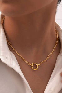 Josslyn By Wall To Wall - Women's Circle Pendant Necklace