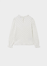 Mayoral - Girls Star Printed Blouse