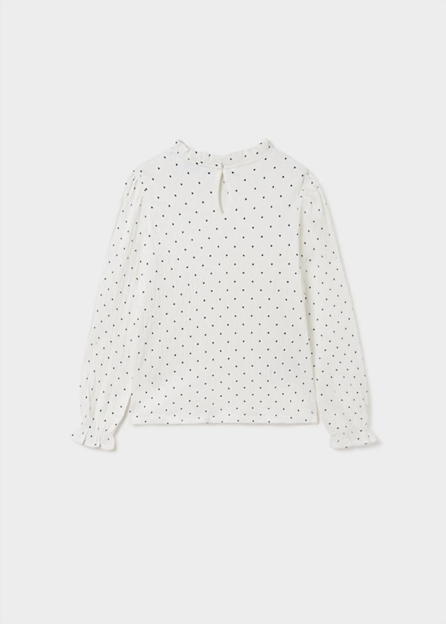 Mayoral - Girls Star Printed Blouse