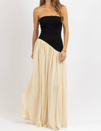 Luxxel - Gio Drop Waist Maxi Dress