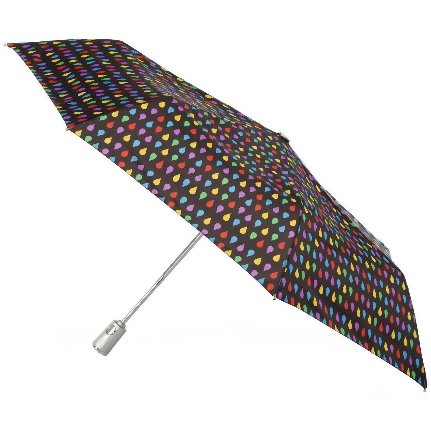 Totes - Auto Open/Close Mini Folding Umbrella