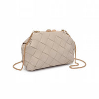 Moda Luxe - Women's Pauline Woven Crossbody Bag