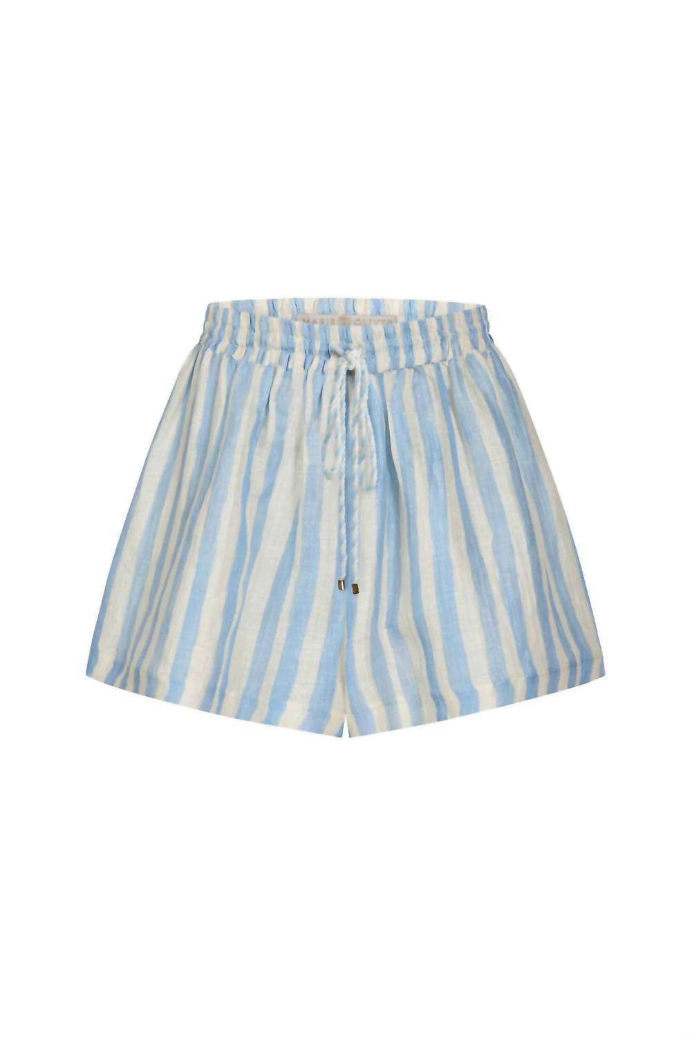 Marie Oliver Ana Beach Short in agua - women's shorts - view 5
