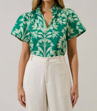 Sugarlips - Barcy Smocked Top