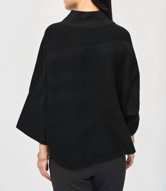 Joseph Ribkoff - Empress Mock Neck Boxy Top