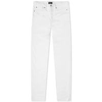 A.P.C. Men's Petit New Standard Jeans in white - men's jeans - view 5