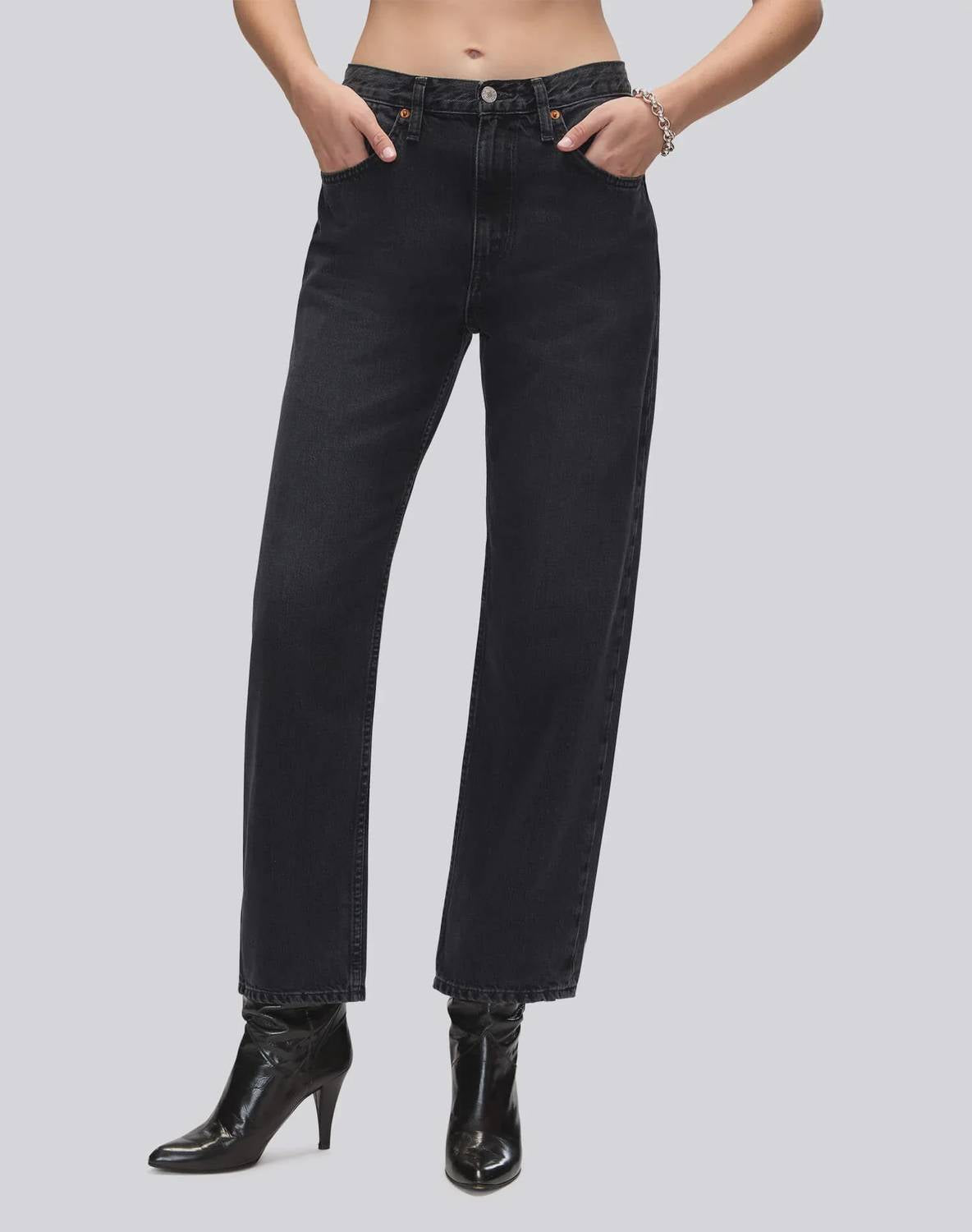 Re/Done - Ollie Relaxed Boyfriend Jeans