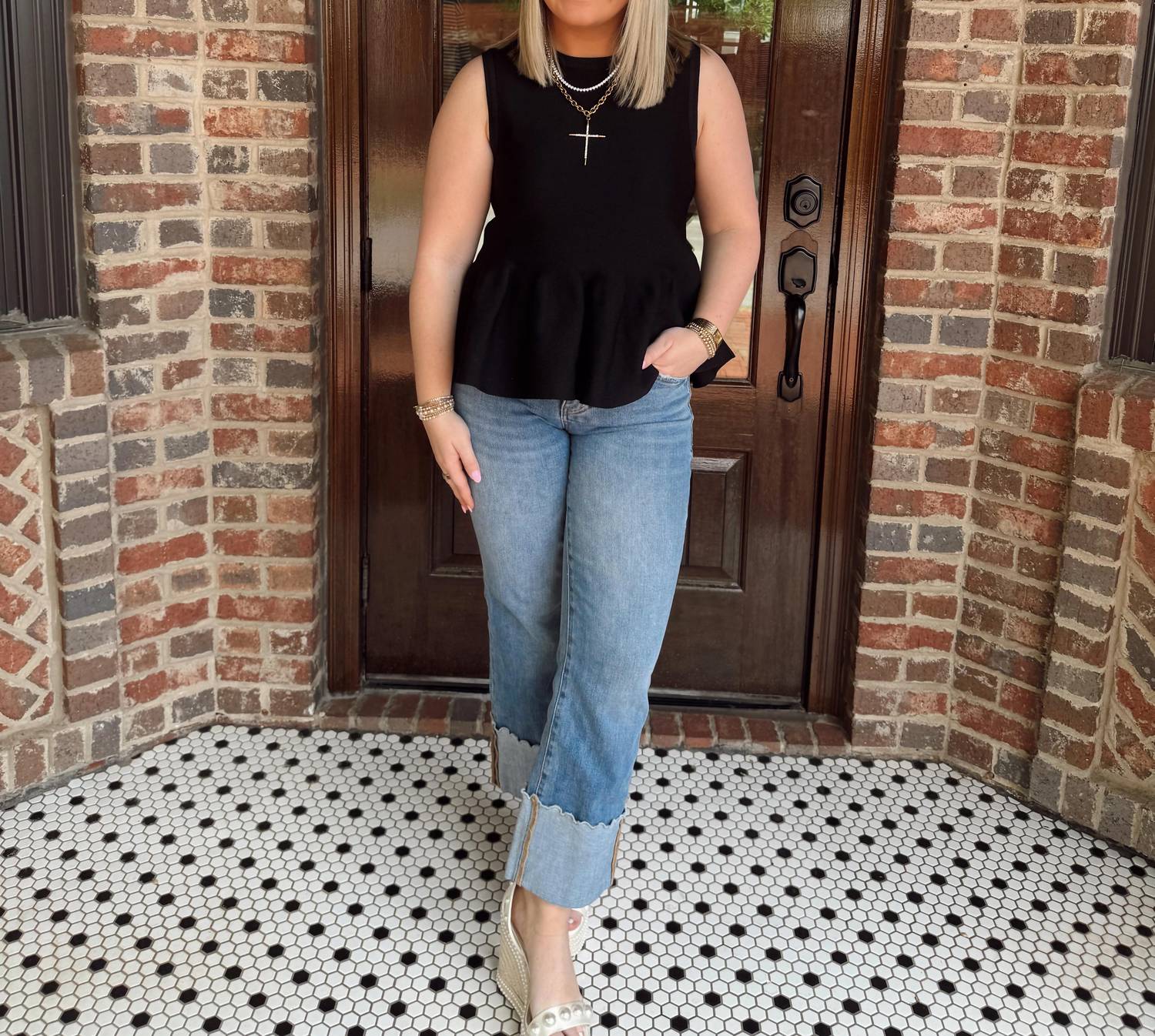 Entro - Peplum Top
