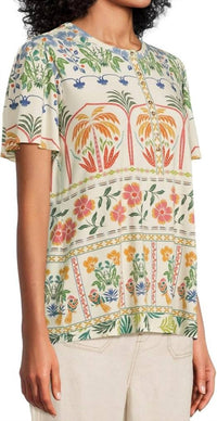 Johnny Was - Janie Fav Flutter Sleeve Henley Tee