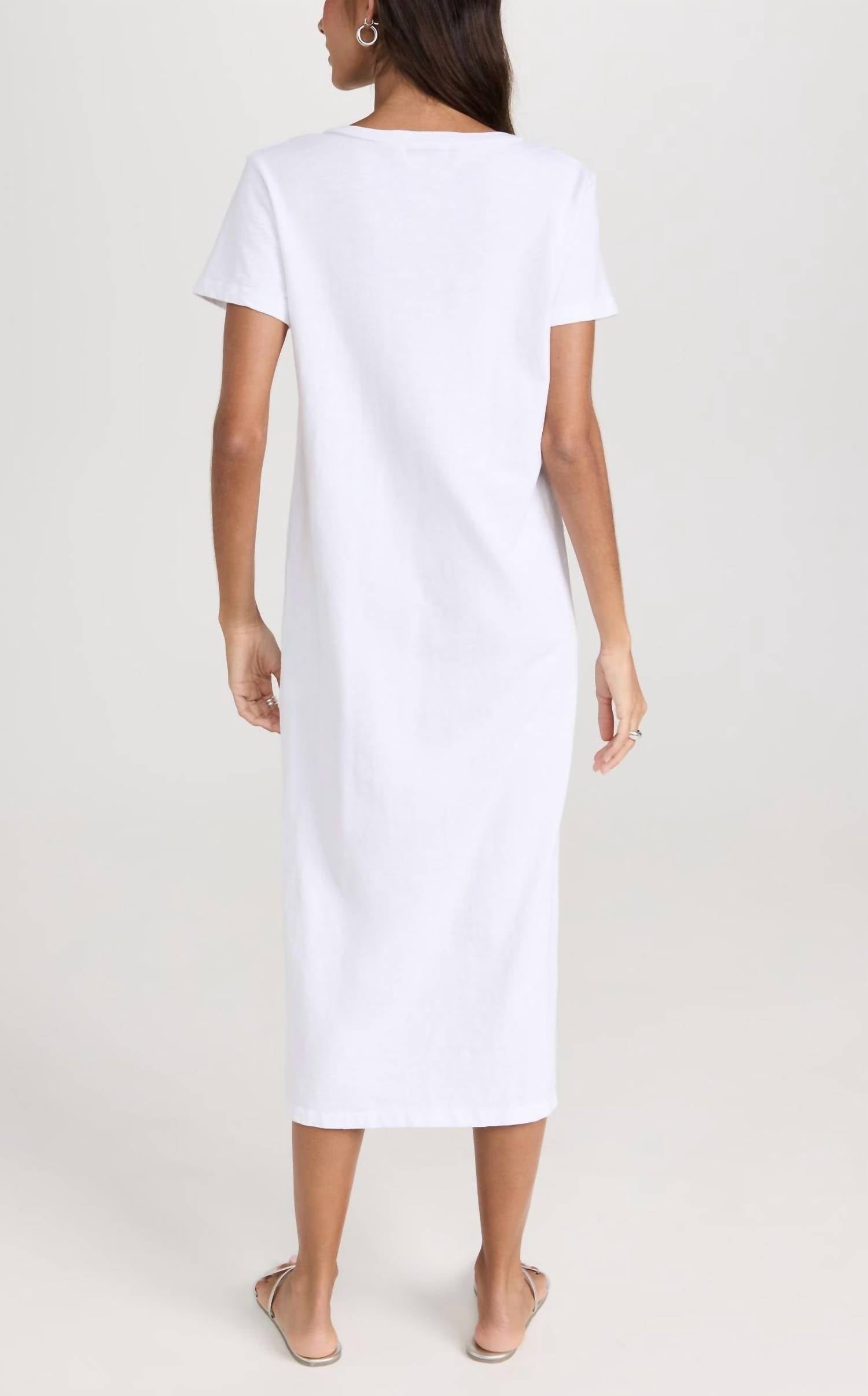 Lna - EASY TEE SLUB DRESS