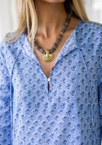 Marea - Unlined Lightweight Button Tunic