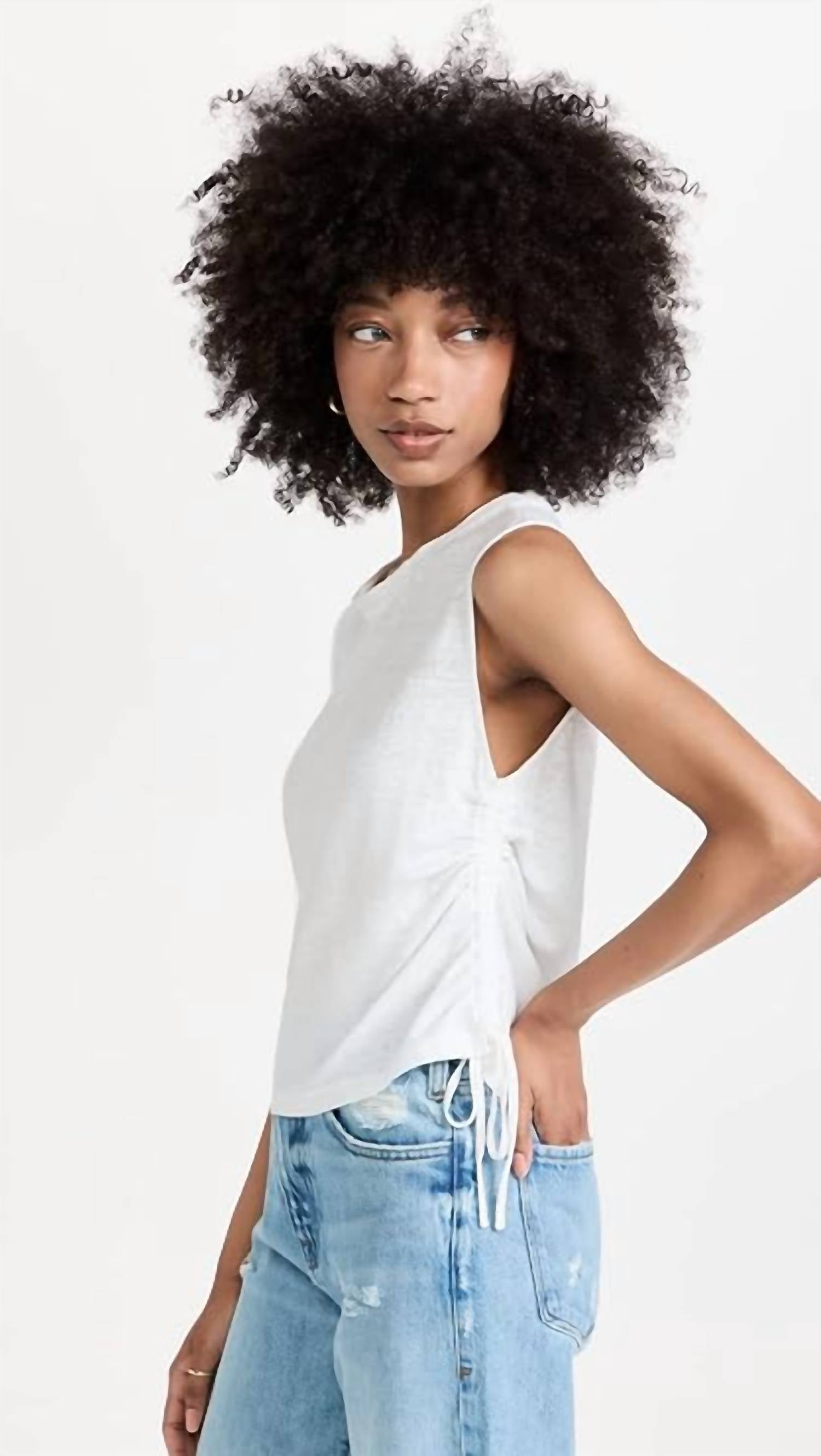 Frame - Side Cinch Muscle Tee