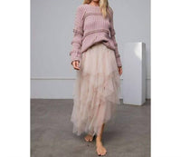 Easel - All Over Mesh Ballerina Skirt