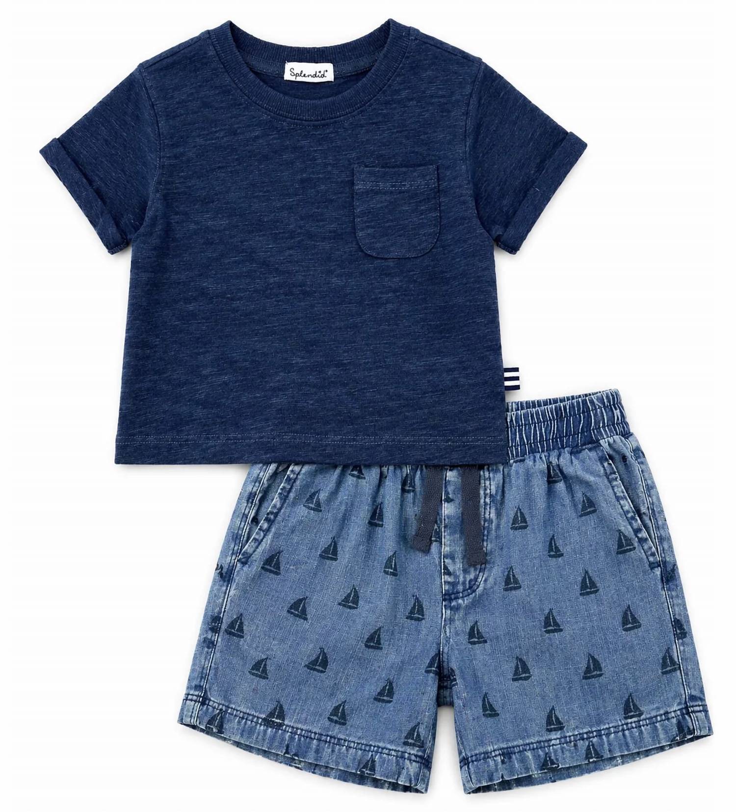 Splendid - Sail Away Short Set