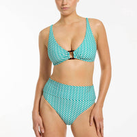 Jets - Women's Asceno Fold Bikini Bottom