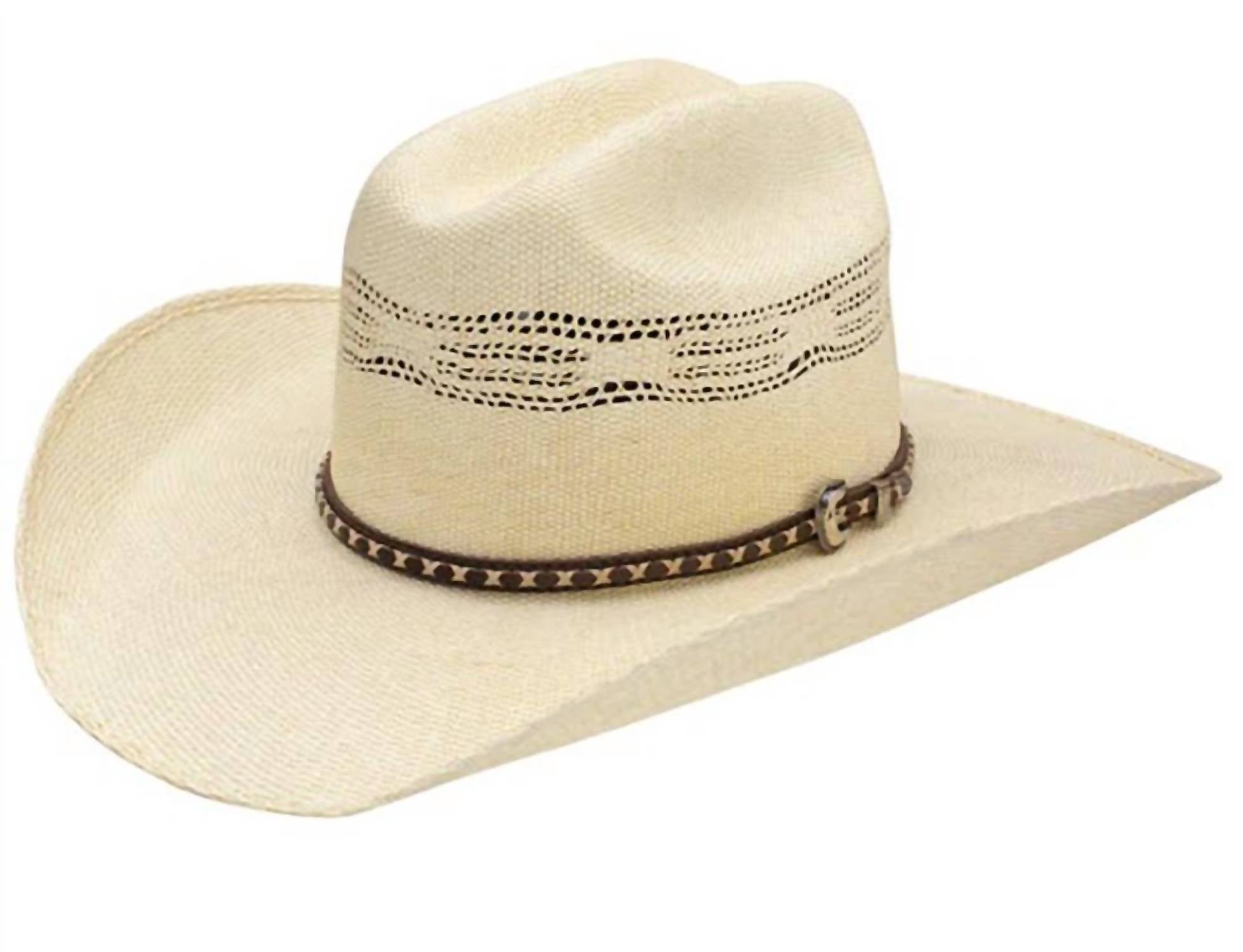 Stetson - Men's Elmhurst Breathable Straw Cowboy Hat